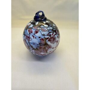 Kitras Art Glass Ornament Tree Of Enchantment, Handcrafted Blown Glass